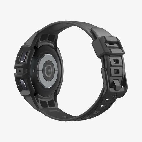 ACS06488 - Galaxy Watch 6 Classic (47mm) Case Rugged Armor Pro in black showing the front
